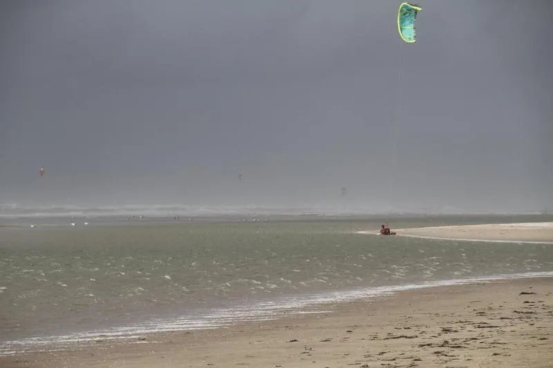 Zandmotor kitesurfing spot – beginner flat water