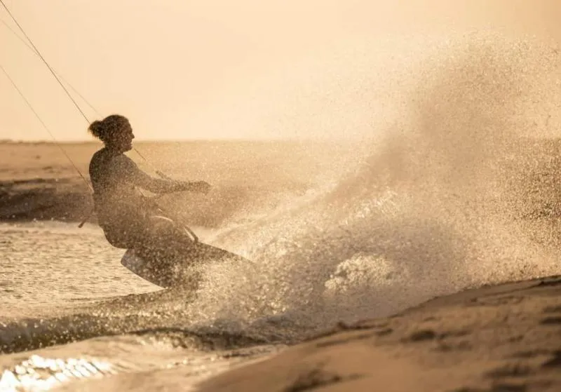 Lamu archipelago kitesurfing spot – intermediate flat water