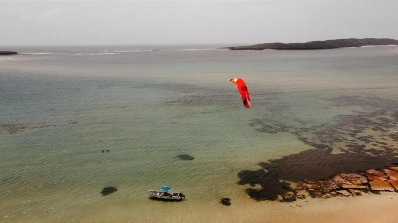 Lamu archipelago kitesurfing spot – intermediate flat water