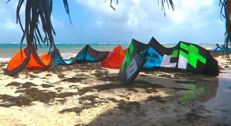 Little Corn East Beach kitesurfing spot – beginner chop water
