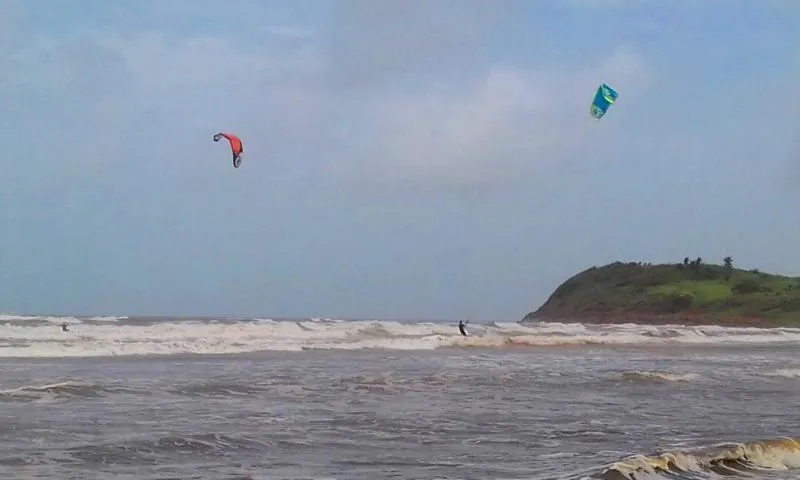 El Bluff Beach - Bluefields kitesurfing spot – beginner flat water