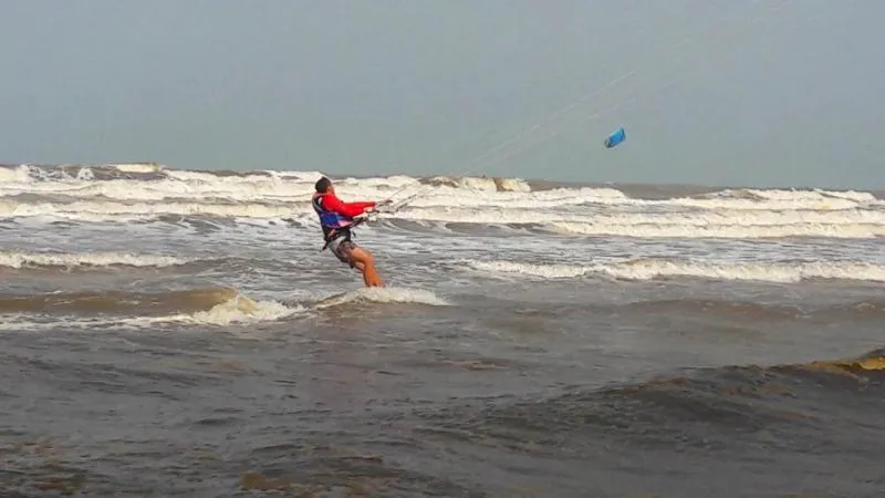 El Bluff Beach - Bluefields kitesurfing spot – beginner flat water