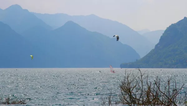 Ponte Caffaro kitesurfing spot – intermediate chop water