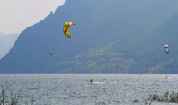 Ponte Caffaro kitesurfing spot – intermediate chop water