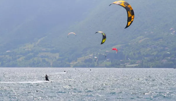 Ponte Caffaro kitesurfing spot – intermediate chop water