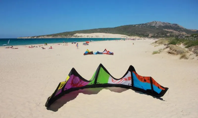 Playa Valdevaqueros kitesurfing spot – intermediate chop water