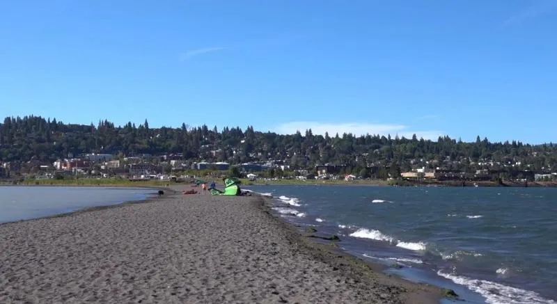 Hood River kitesurfing spot – beginner flat water