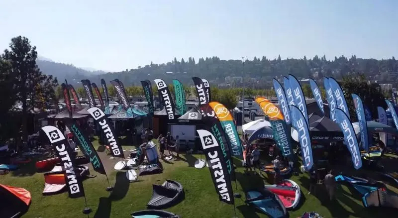 Hood River kitesurfing spot – beginner flat water