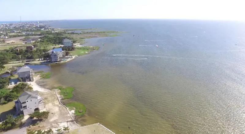 Hatteras Outer Banks kitesurfing spot – beginner flat water