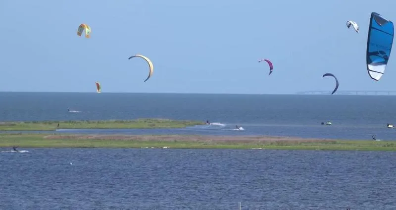 Hatteras Outer Banks kitesurfing spot – beginner flat water