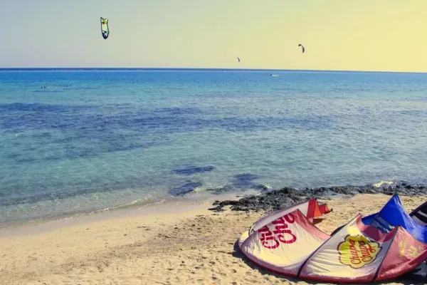 Blue Lagoon Marsa Alam kitesurfing spot – beginner chop water