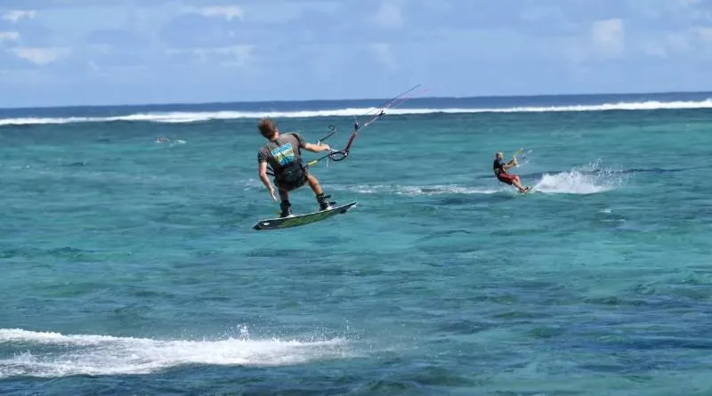 Le Morne kitesurfing spot – beginner wave water
