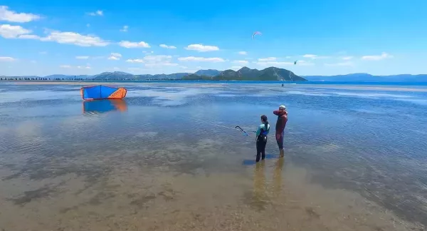 Neretva kitesurfing spot – beginner flat water