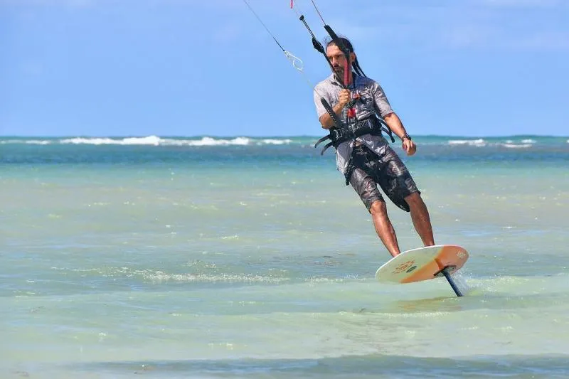Las Terrenas Kite Beach kitesurfing spot – beginner flat water