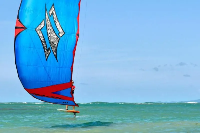 Las Terrenas Kite Beach kitesurfing spot – beginner flat water