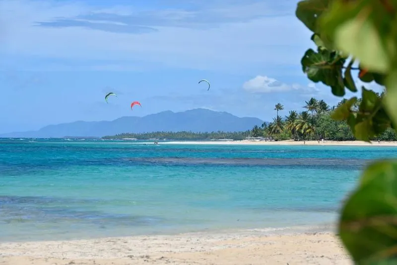 Las Terrenas Kite Beach kitesurfing spot – beginner flat water