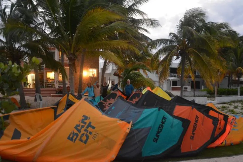 Progreso Beach kitesurfing spot – beginner chop water