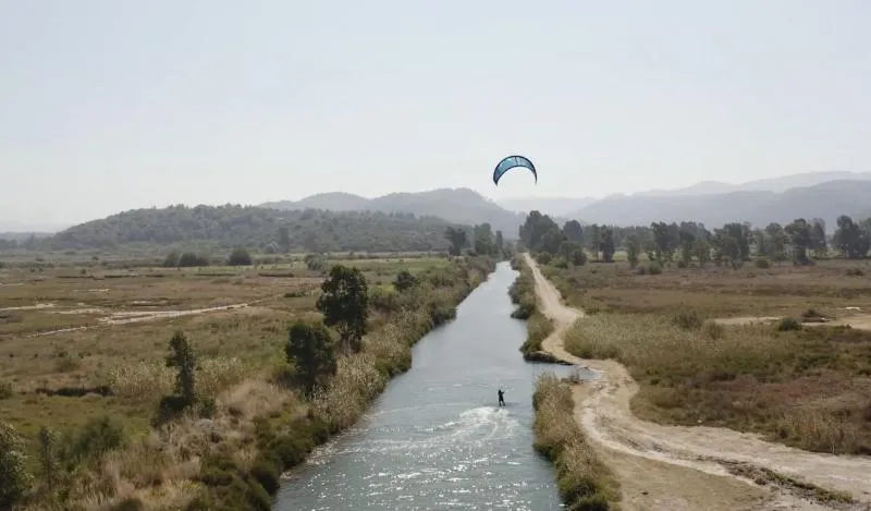 Akyaka kitesurfing spot – beginner flat water