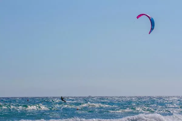 Frassanito kitesurfing spot – beginner chop water