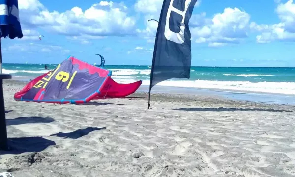Frassanito kitesurfing spot – beginner chop water