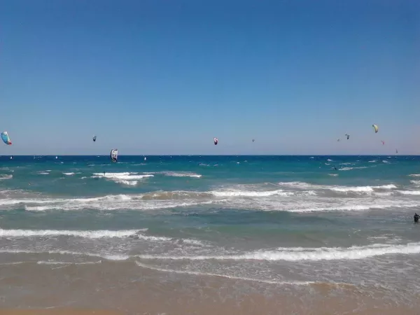 Frassanito kitesurfing spot – beginner chop water