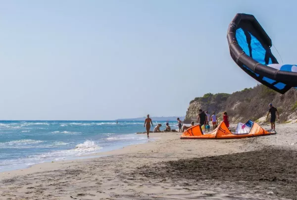 Frassanito kitesurfing spot – beginner chop water
