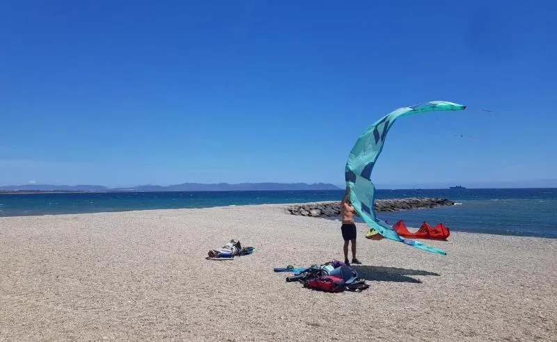 Playa Costa Cabana kitesurfing spot – intermediate chop water