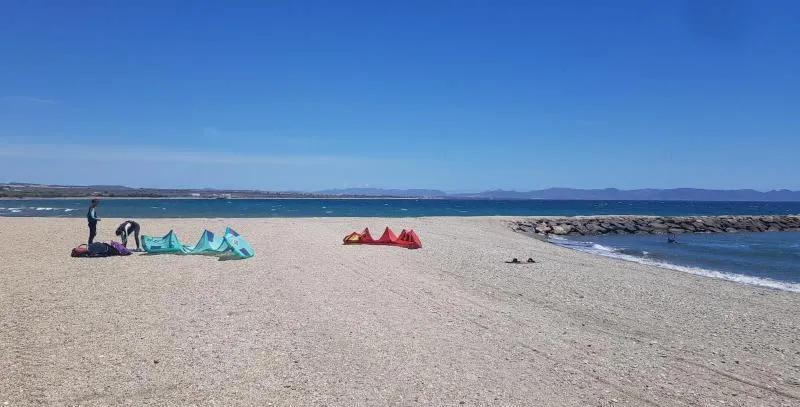 Playa Costa Cabana kitesurfing spot – intermediate chop water