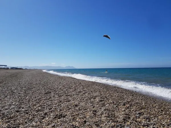 Retamar kitesurfing spot – beginner chop water