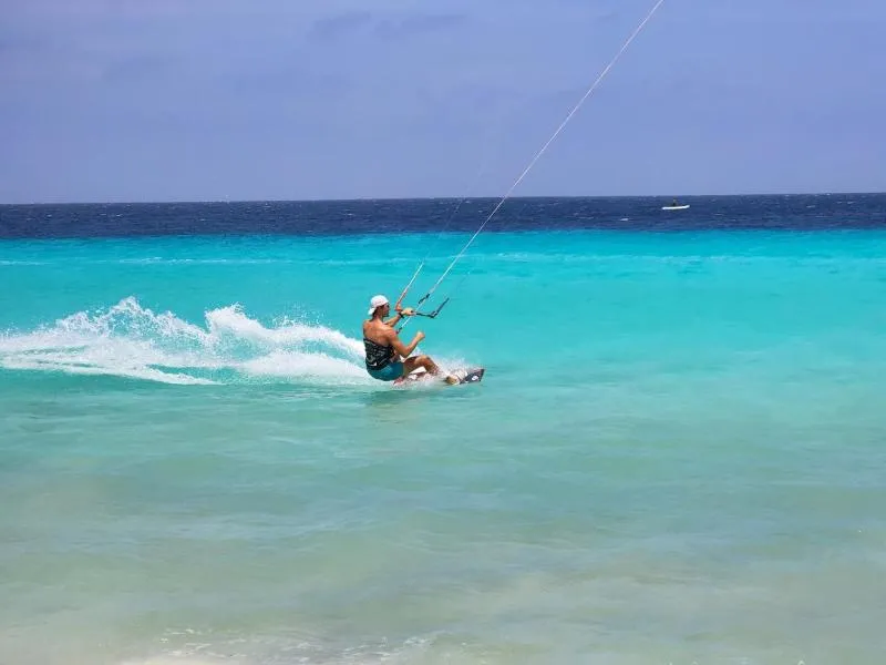 Sint Joris Baai kitesurfing spot – beginner flat water