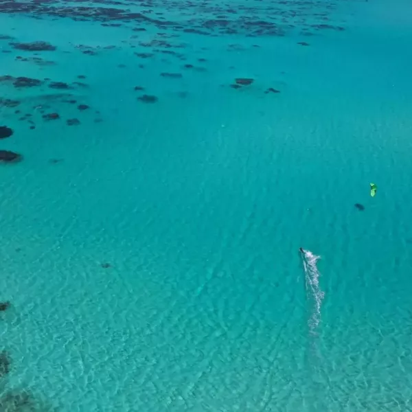 Emerald Sea kitesurfing spot – intermediate flat water