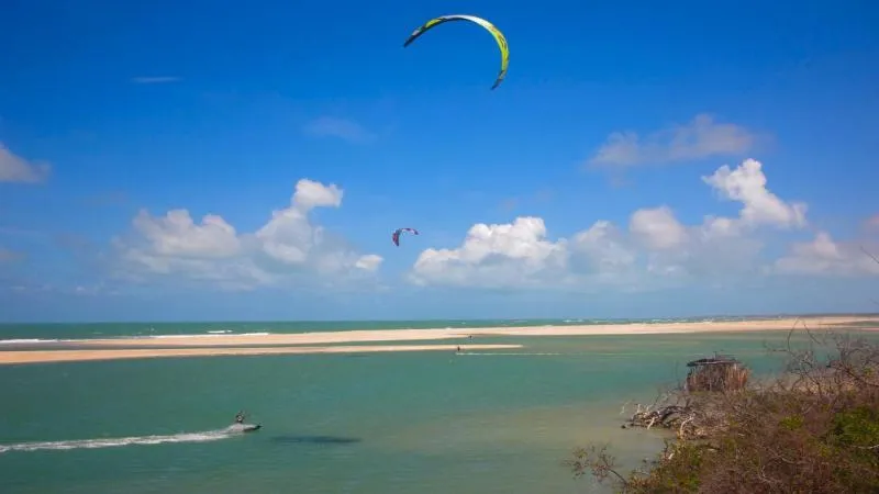 Parajuru kitesurfing spot – intermediate flat water