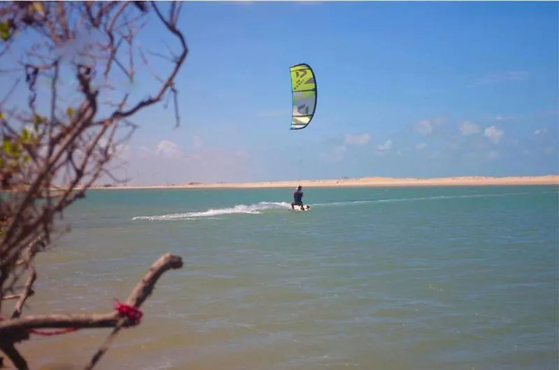 Parajuru kitesurfing spot – intermediate flat water
