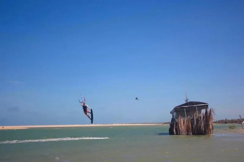 Parajuru kitesurfing spot – intermediate flat water
