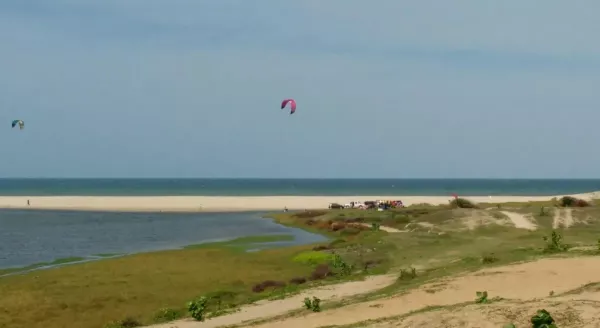 Lagoa Tabuba kitesurfing spot – beginner flat water
