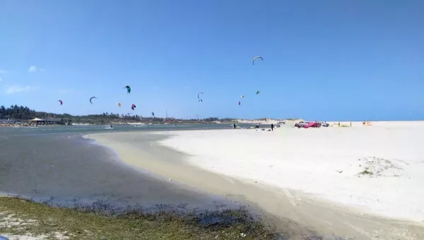 Lagoa Tabuba kitesurfing spot – beginner flat water