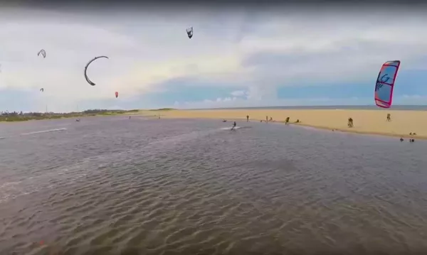 Lagoa Tabuba kitesurfing spot – beginner flat water