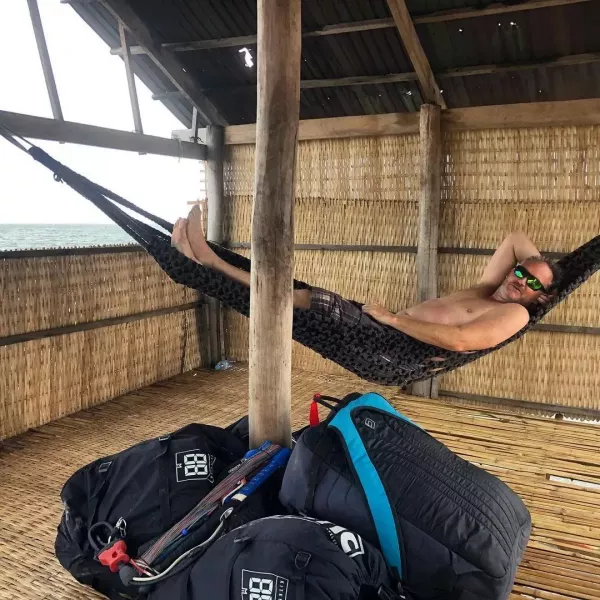 Kampot Bay Beach kitesurfing spot – beginner flat water
