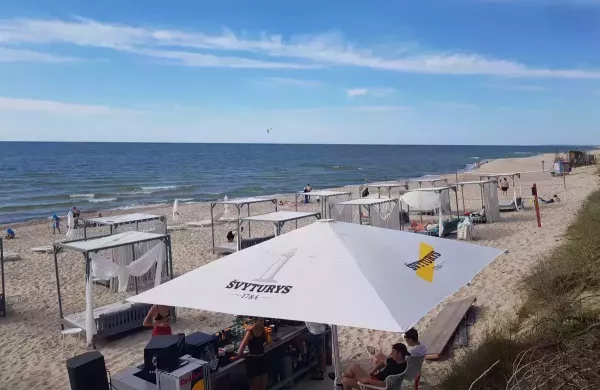 Nida Beach kitesurfing spot – intermediate chop water