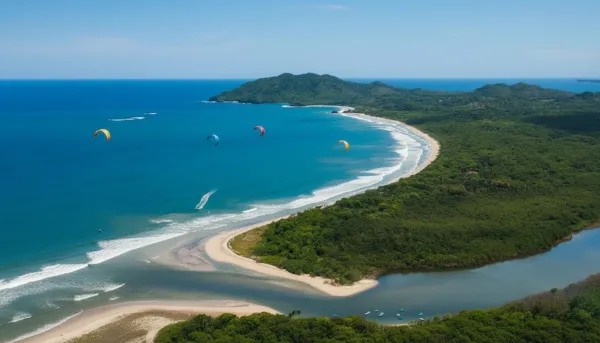 kitesurfing in Playa Grande