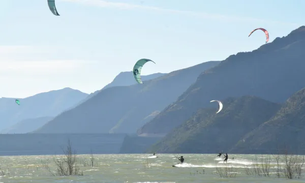kitesurfing in Puclaro