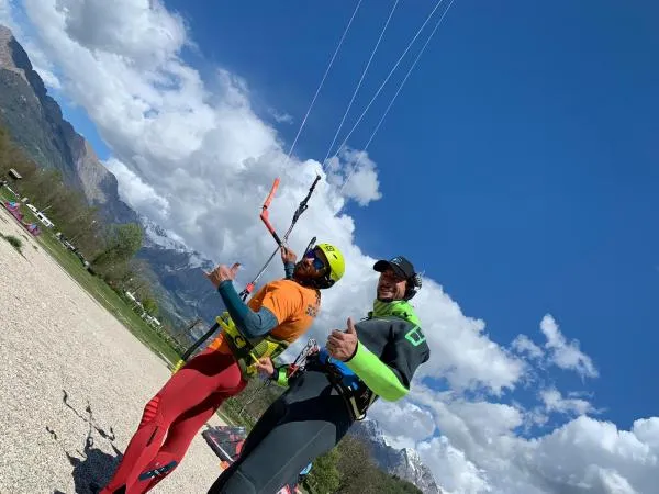 Scuola Kite VKC kite school in Farra d'Alpago, Italy
