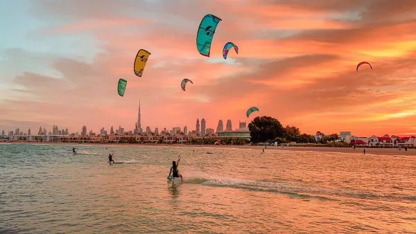 Kite N Surf kite school in Dubai, United Arab Emirates