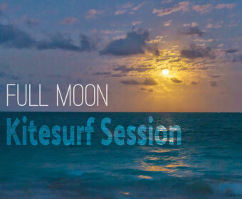 Full Moon Kitesurf Session