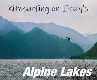 Go kiting on Italy's Alpine Lakes