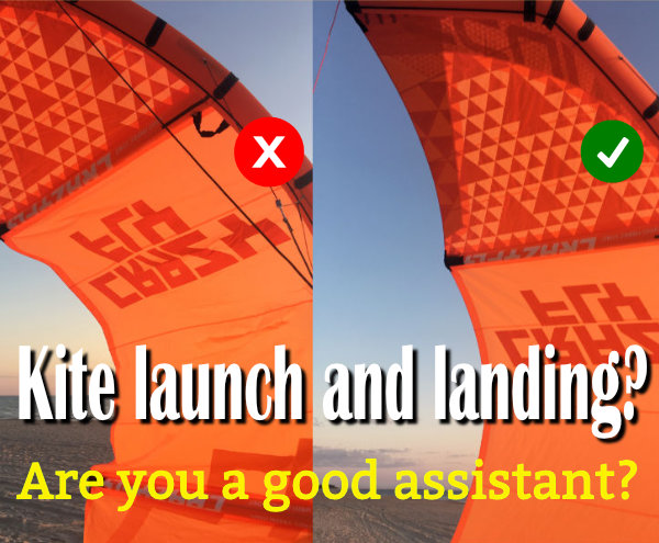 Are you a good assistant during a Kite launch and landing?