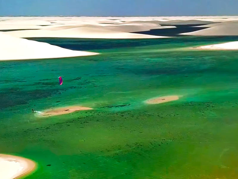 go kiting to Brazil