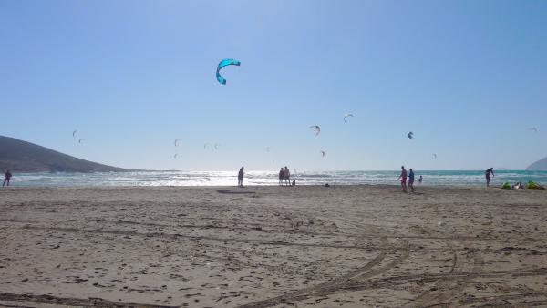 kitesurfing in Prassonissi - Rhodes
